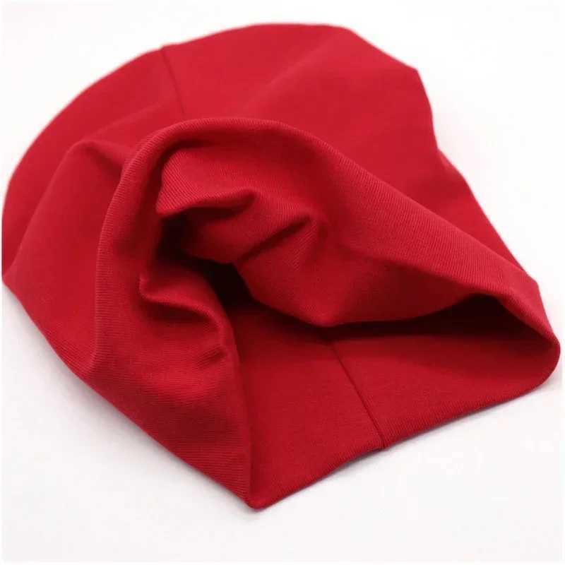 03 Years Old Solid Children Knitted Hat Newborn Baby Winter Cotton Warm Cap Spring Autumn Toddler Beanie Boy Girl HatsL251024