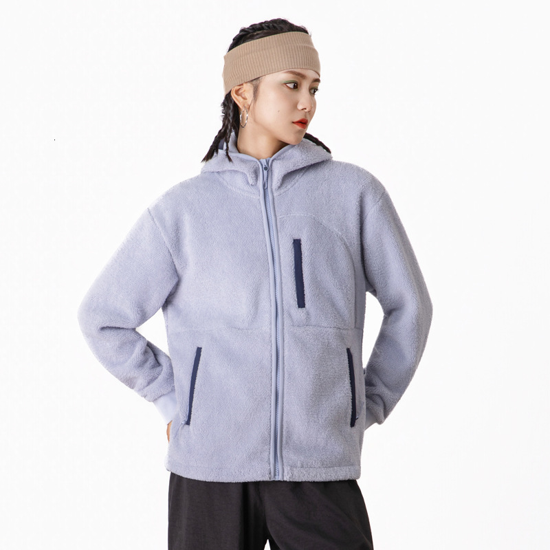 Women's Fleece Jacket New Designer Hoodie Jacket Tracksuit Men Polo Veste Coat Autumn Winter Fleece Coat Women's Softshell Jacket Thickened 