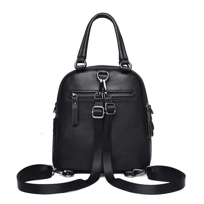 Star Genuine Leather Backpack New Women S Korean Version Multifunctional Single Shoulder Cowhide Travel Trendy Bag High Quality