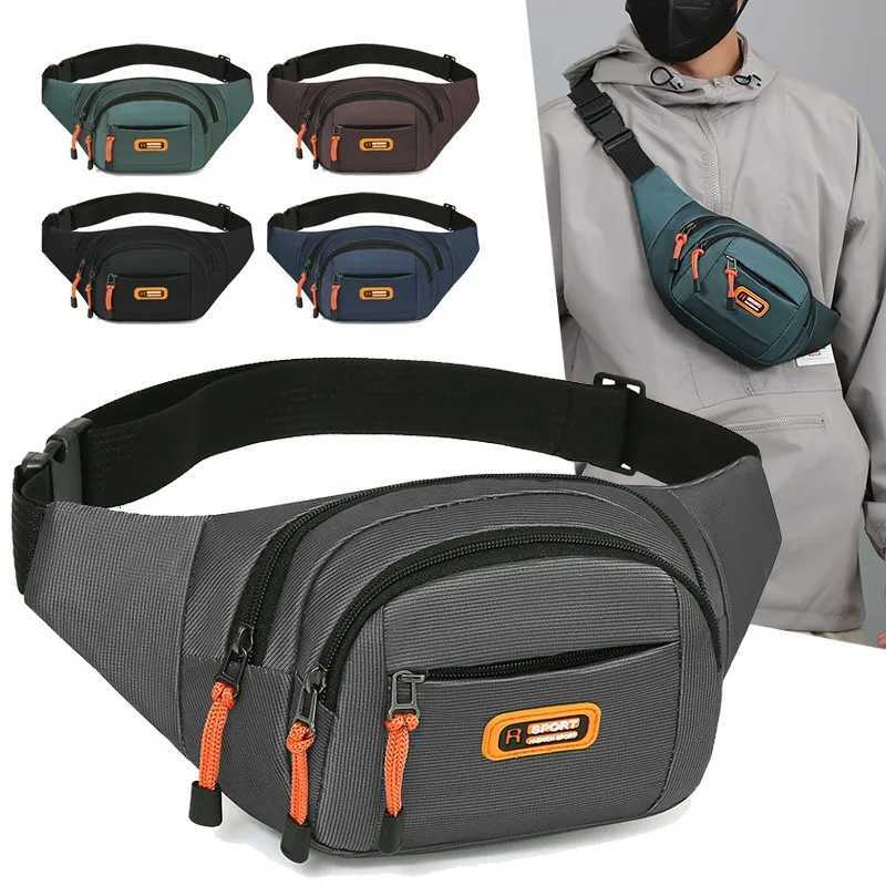 Oxford Waterproof Mobile Waist Bag for Men Women Multifunctional Large Capacity Fanny Pack Wearresistant Rioneras Para HombreL251024