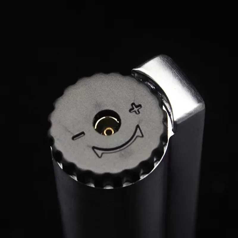 Compact Jet Lighter Butane Torch Turbo Lighter Windproof All Metal Cigar Lighter 1300C Cigarette Accessories For Men Gift No Gas D251024