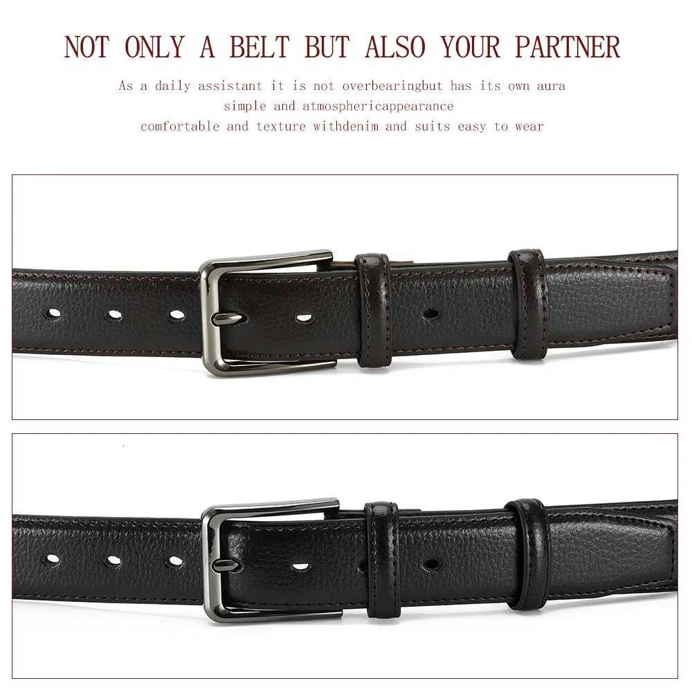 Men Belts High Quality Genuine Leather LONG Large Pin Buckle Metal Automatic Buckle Male Belts Strap Mal 115cm 135cm Size W251024