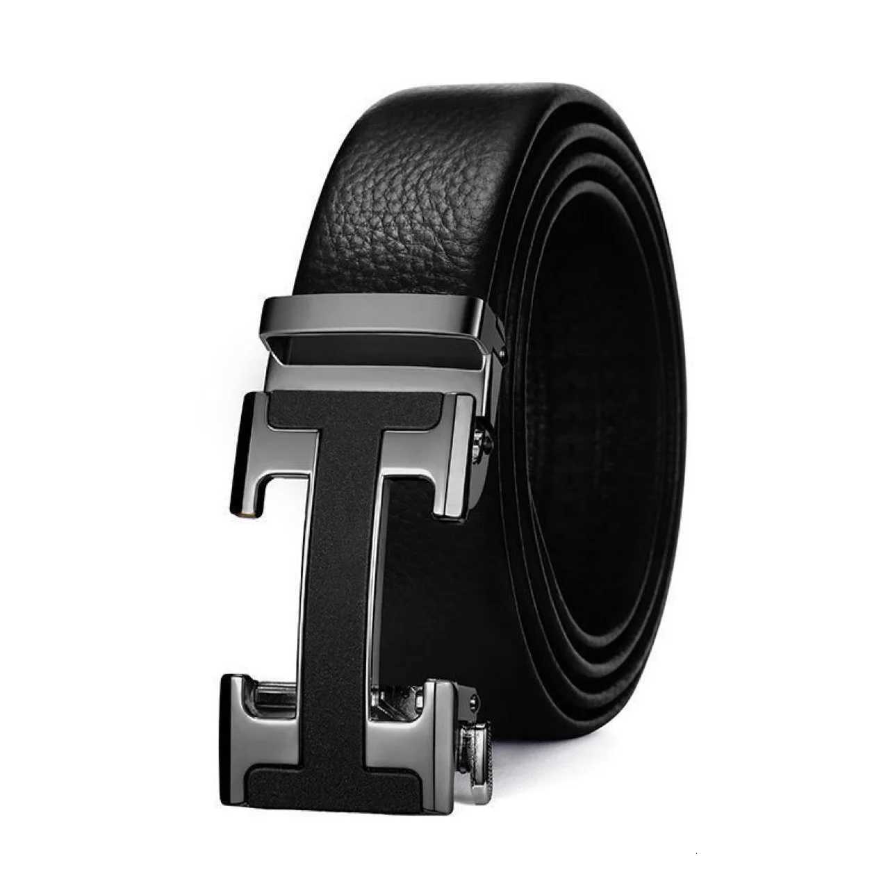 Luxury Brand Men Belt High Quality Leather Business Designer famous Belts for men Jeans Strap Male Metal Buckle belt W251024