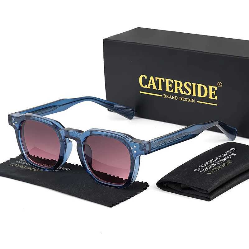 CATERSIDE New Square Punk Sunglasses Men Retro Personalized Design Sun Glasses Women Fashion Party Business Festival Gift UV400T251024
