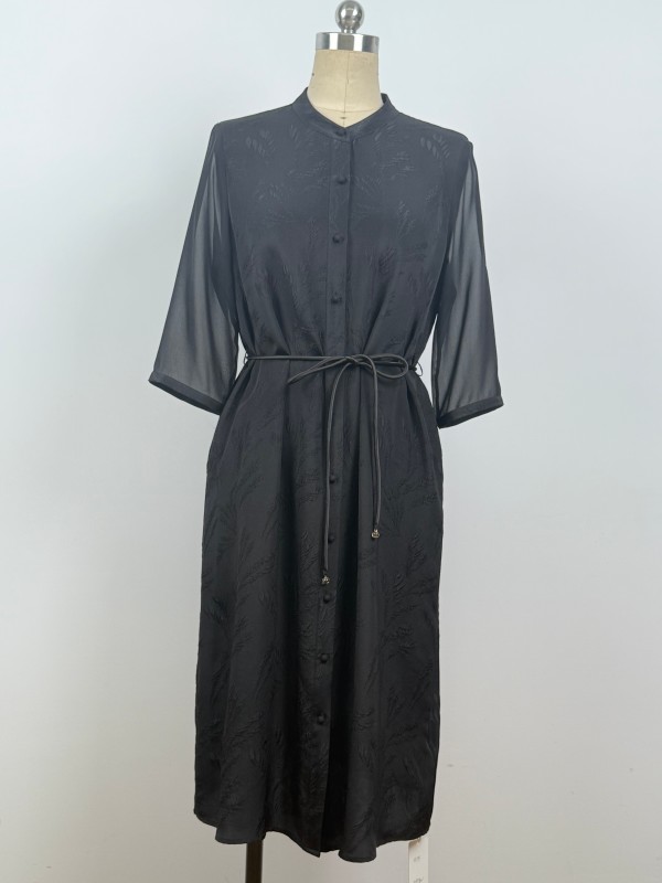 Luxurious Comfort and Elegance: New Silk Dress JYL11175