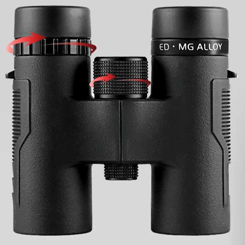 Shuntu Outdoor HD Profnal Powerful Binoculars ED ns Magnesium Alloy Body Waterproof Anti Slip Tescope For Hunting Travel Y251017
