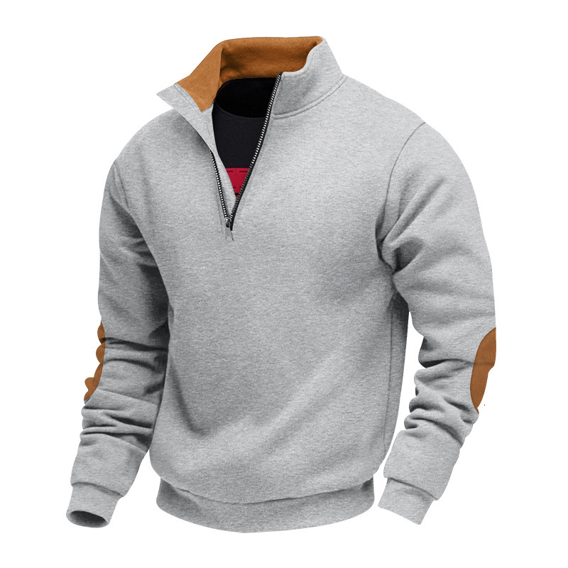 Cross-border Amazon TK Designer Hoodie Jacket Tracksuit Men Polo Veste Coat Hot-selling Autumn New Men's Casual Pullover Zipper Sweatshirt Henry 