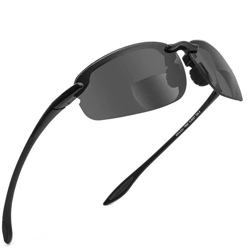MAXJULI Bifocal Sunglasses for Women MenTR90 Frame Ultra Lightweight and Sun Reading UV Protection 8001T251024