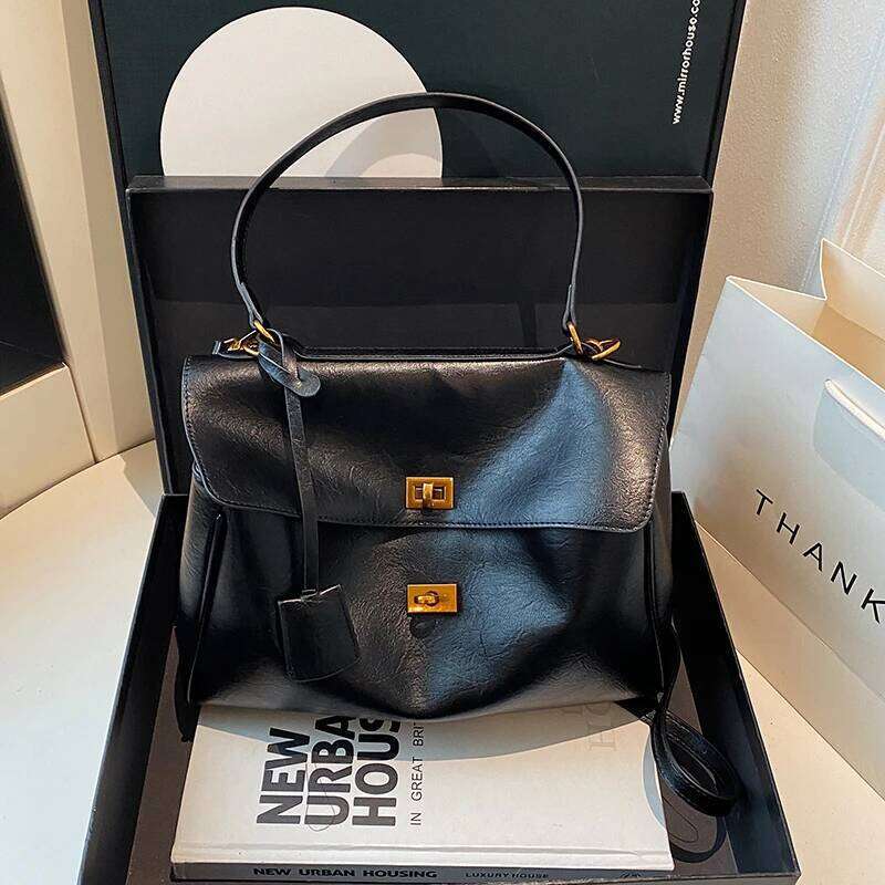 Designer bag Women's Premium Leather Handbag, Tote Bags With Messenger Strap, Famous Designer Elegant Classic Choice