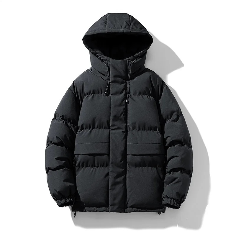 Autumn Hooded Casual Windproof Outwear Hat Parkas Winter Jacket Male Men Warm Waterproof Parkas Jacket Coat Mens 251020