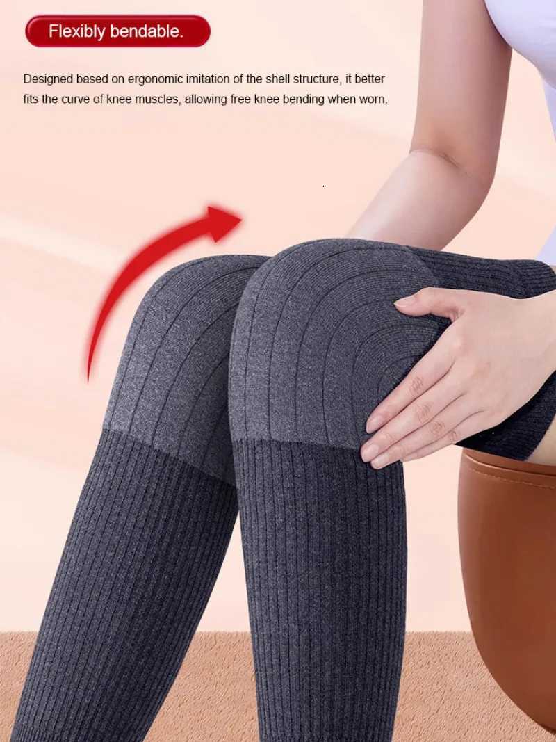 Thickened Cashmere Knee Pads Unisex Winter Joint Protection ColdProof Leg Pad Joint Sports Seamless Knee Brace Thicken LengthenW251024