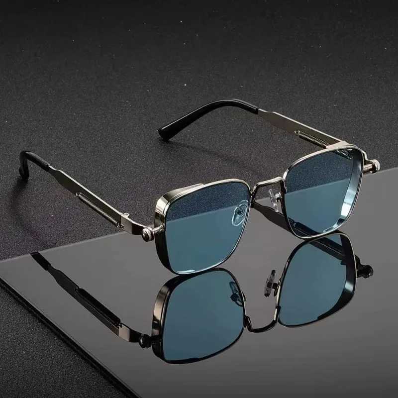 New Vintage Square Small Sunglasses Women Luxury Brand Metal Frame Sun Glasses Rectangle Driving Eyeglasses Fishing Eyewear MenT251024