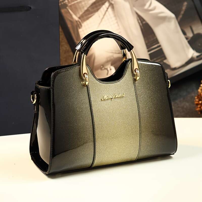 Fashion Top Handle Satchel Bag, Trendy Wo 'S Casual Handbag, Handbag & Purse