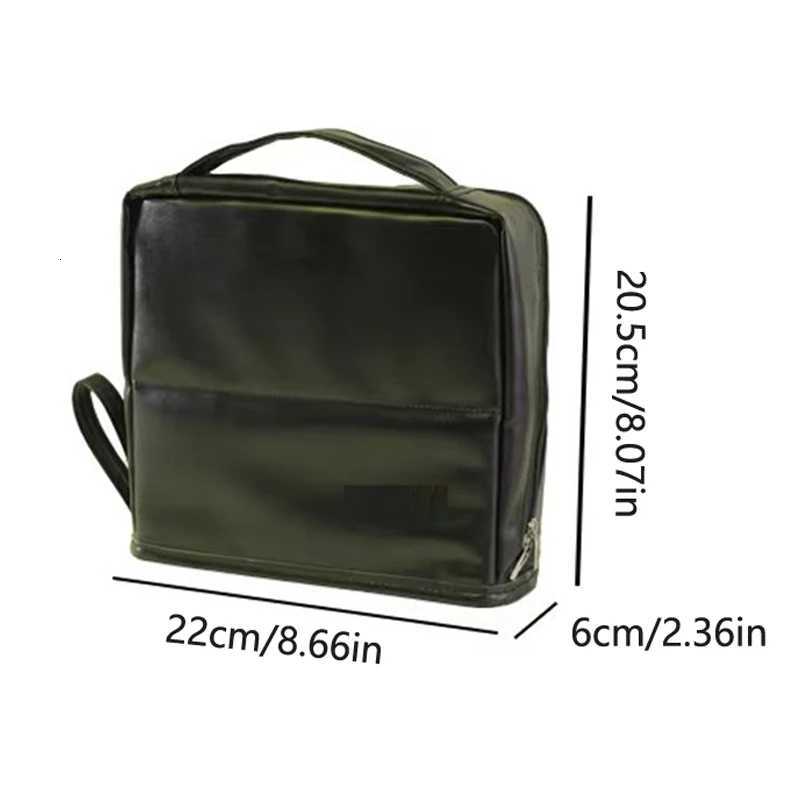 Extra Large Capacity Cosmetic Bag MultiCompartment MultiLayer Pen Bag High Aesthetic Solid Color Storage Bag CosmeticsT251024