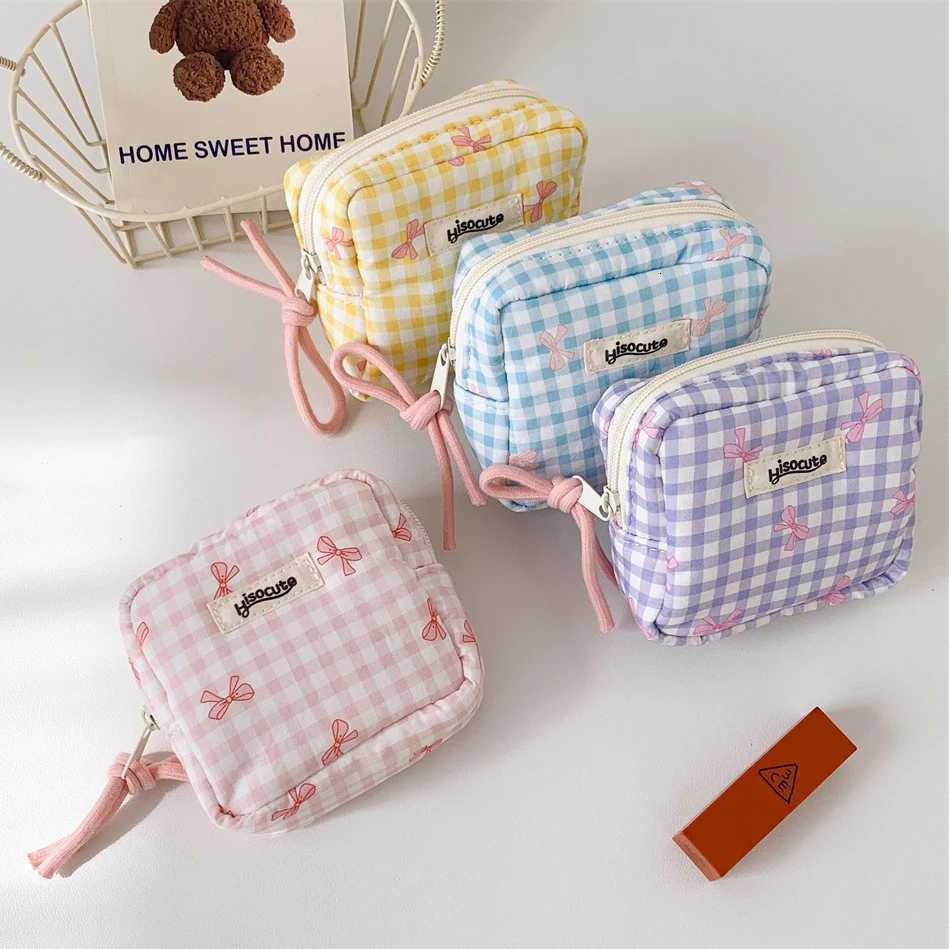 Korean Version Mini Makeup Pouch for Travel Lipstick Envelope Portable Cosmetic Jewelry Storage Bag ChristmasBirthday Gift IdeaT251024