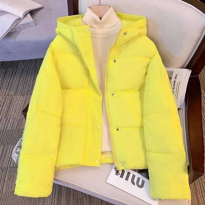 2025 New Women Jacket Winter Parka Down Cotton Jacketsloose Thick Warm Hooded Parkas Casual Long Coat Waterproof Outwear Womens Coat