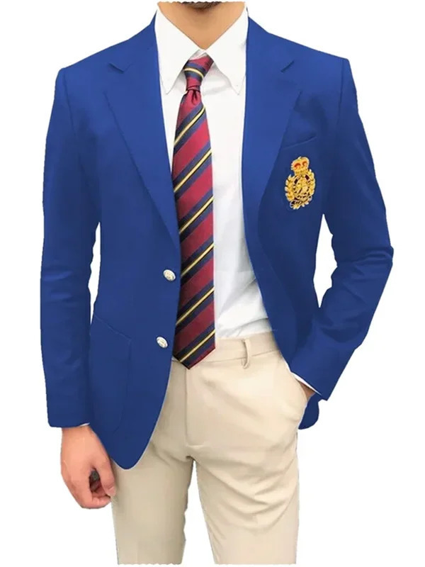 1PieceRed Mens Suit Single Breasted Notch Lapel Jacket Business Casual Blazer Coat High Quality Fashionable Slim Fitting Tuxedo 251023