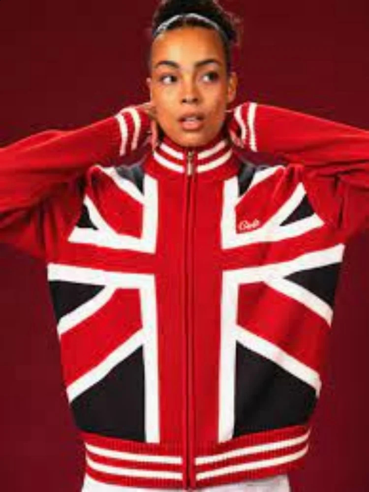 Star Striped Cardigan Sweater Y2K Retro Autumn and Winter Zipper Striped Multifunctional Punk Hip Hop Style Couple Sweater 251023