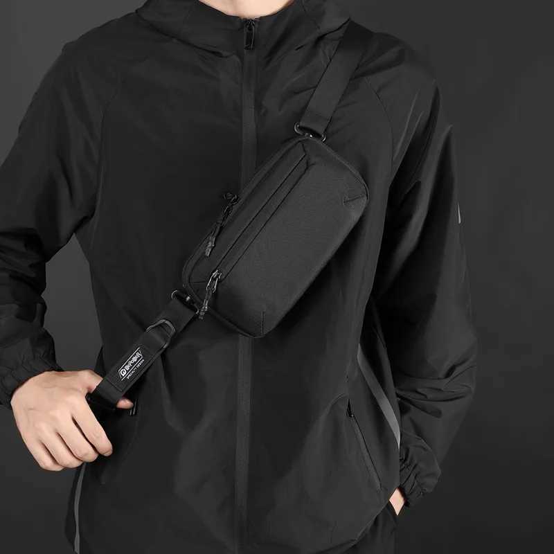 Men Waterproof Belt Bag Fashion Chest Pack Male Waterproof Waist Bag Outdoor Sports Fanny Pack Mens Travel Shoulder BagsL251024