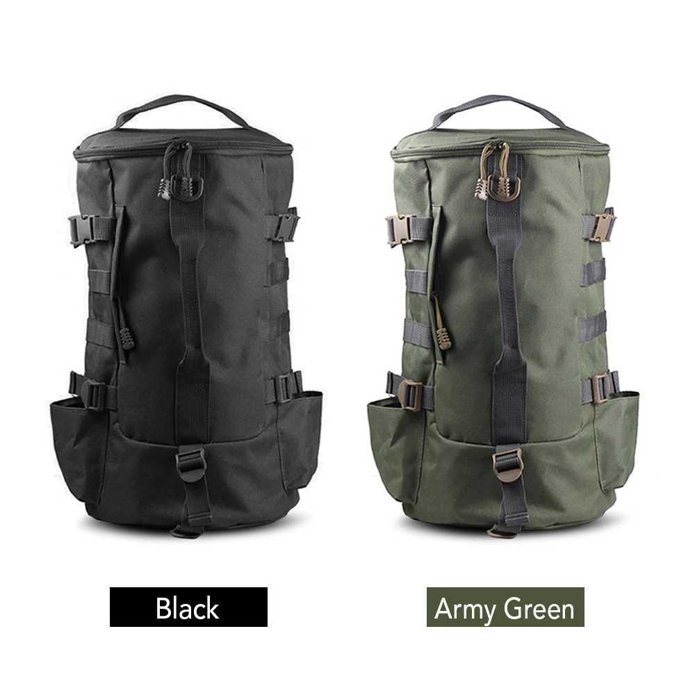 Multifunctional Large Capacity Fishing Backpack Outdoor Travel Camping Fishing Rod Reel Tackle Bag Shoulder Bag Luggage Bag J251024