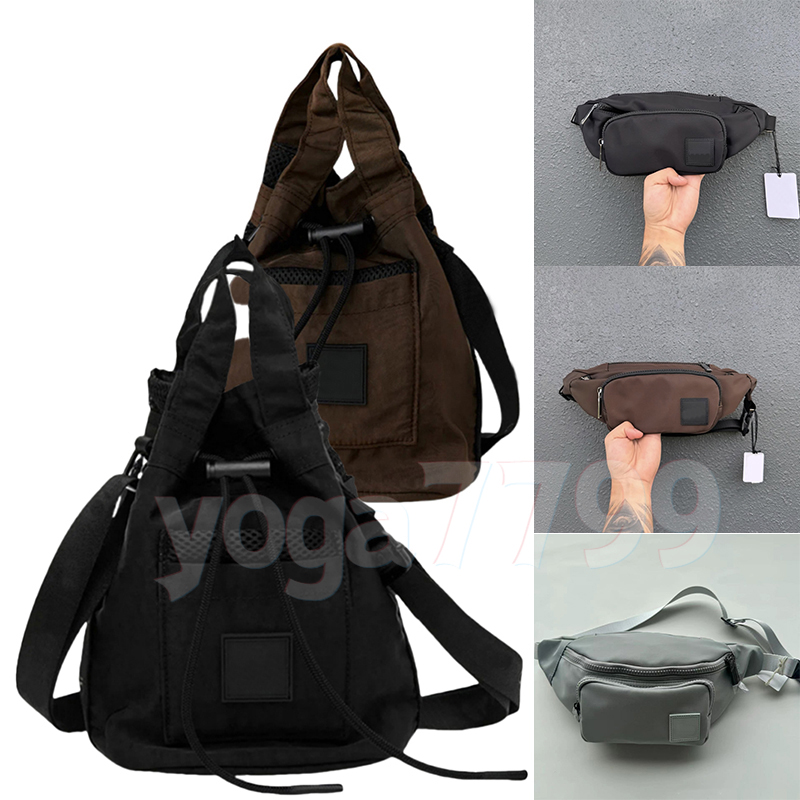 Yoga Fanny Pack Bucket Bag Belt Bag Stylish Backpack Casual Sports Crossbody Bags Small Portable Outdoor Storage Multi Functional Large Capacity Phone Designer Bag