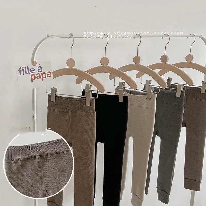 MILANCEl Kids Pants Fleece Leggings Children Warm Girls Skinny PantsT251024