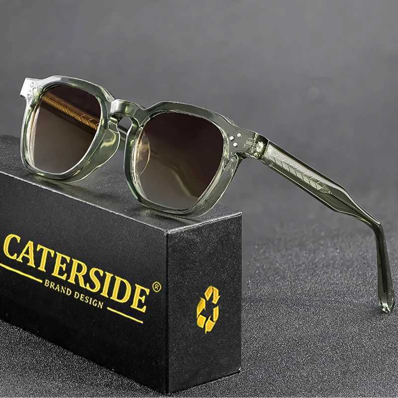 CATERSIDE New Square Punk Sunglasses Men Retro Personalized Design Sun Glasses Women Fashion Party Business Festival Gift UV400T251024