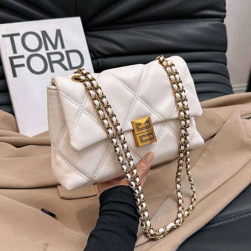 CGCBAG Fashion Brand Designer Woman Handbags High Quality PU Leather Female Shoulder Simple Solid Tote Bag