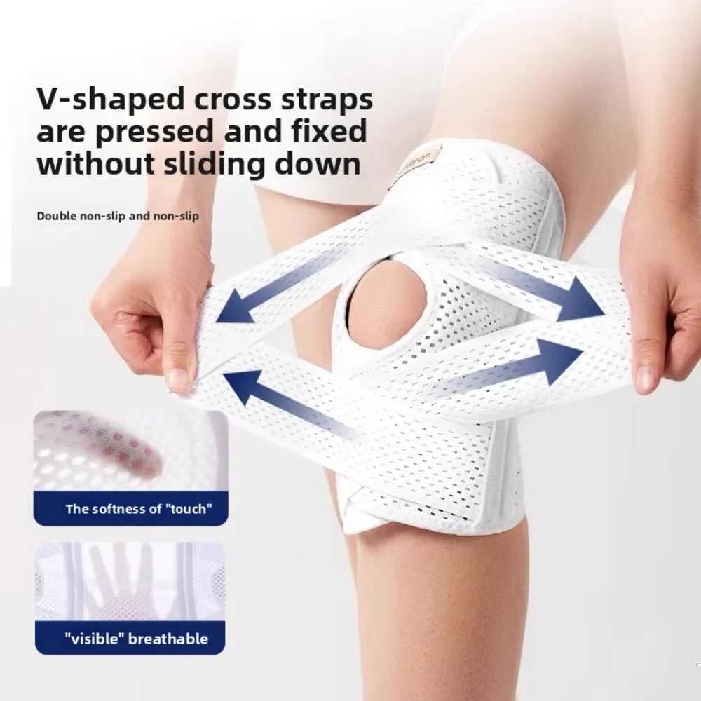Meniscus Knee Pad Breathable Lightweight Sports Hiking Unisex Knee Support Knee Joint Fixation Patella StrapTriple protectionW251024