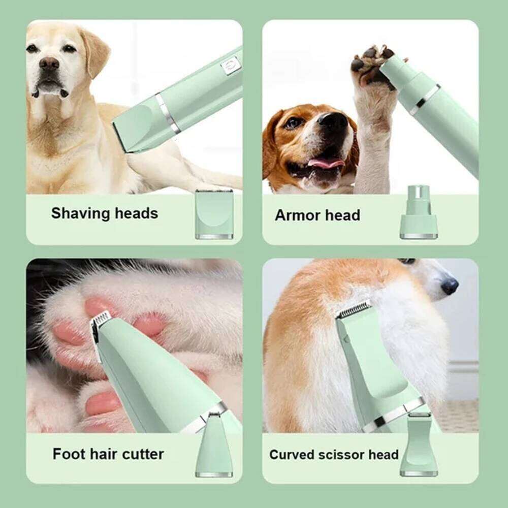 designer brand Professional in Electric Pet Grooming Tool Set Dog Hair Clippers USB Rechargeable Pets Haircut Trimmer Shaver Cats Supplies