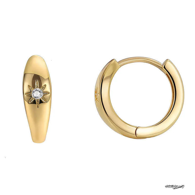 Minimalist Cubic Zirconia Earrings For Women - Fashionable Copper Sier Square Studs Ddmylovely