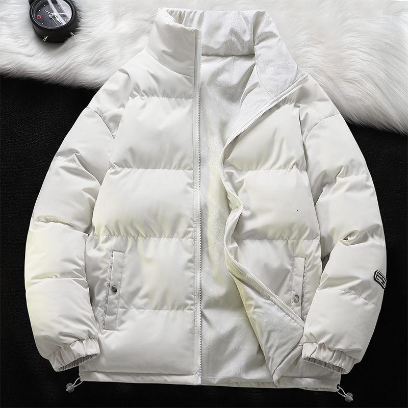 AOLADA Reversible 2025 Hot-Selling Autumn Winter Men's Cotton Jacket Casual Thickened Warm Couple Style Puffer Jacket
