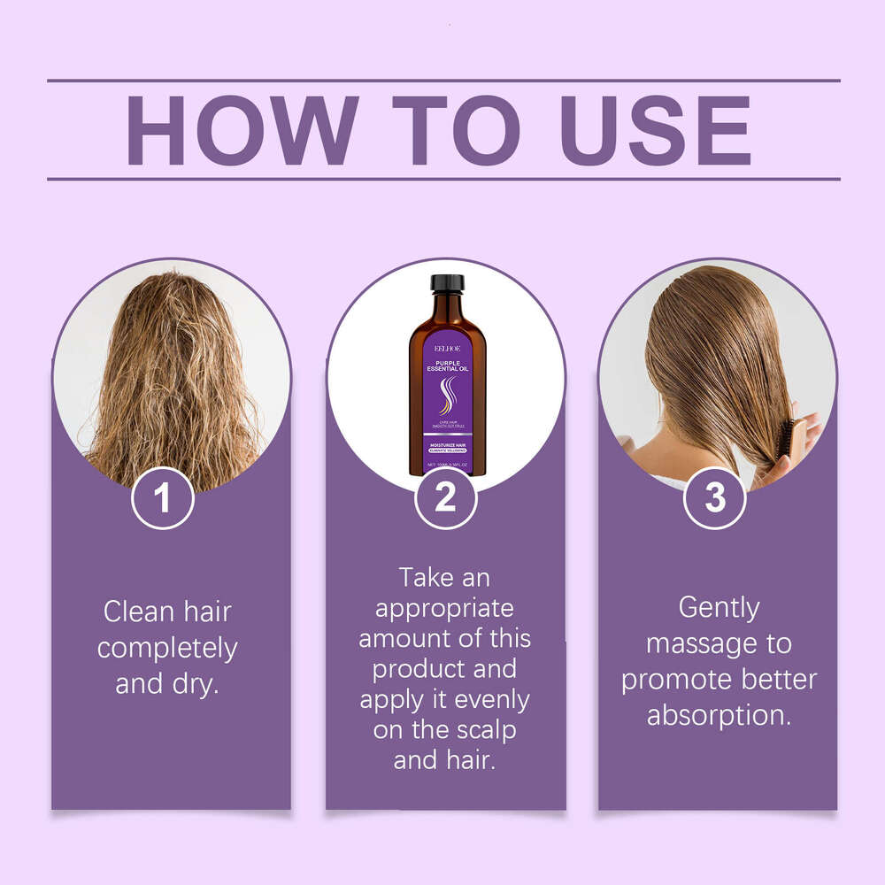 EELHOE Moroccan Moisturizing Repairing Dry and Frizzy Smoothing Daily Hair Care Oil