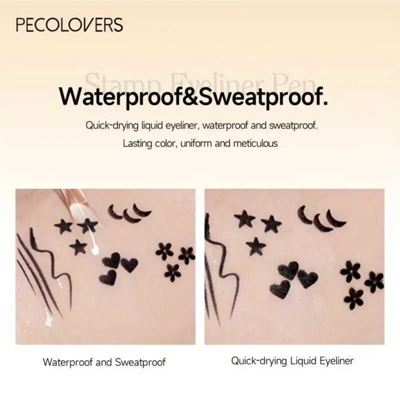 Seal Eyeliner Waterproof and Sweatproof Longlasting Eyeliner Suitable for Music Festival Makeup Eye CosmeticsL251024