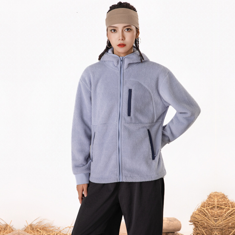 Women's Fleece Jacket New Designer Hoodie Jacket Tracksuit Men Polo Veste Coat Autumn Winter Fleece Coat Women's Softshell Jacket Thickened 