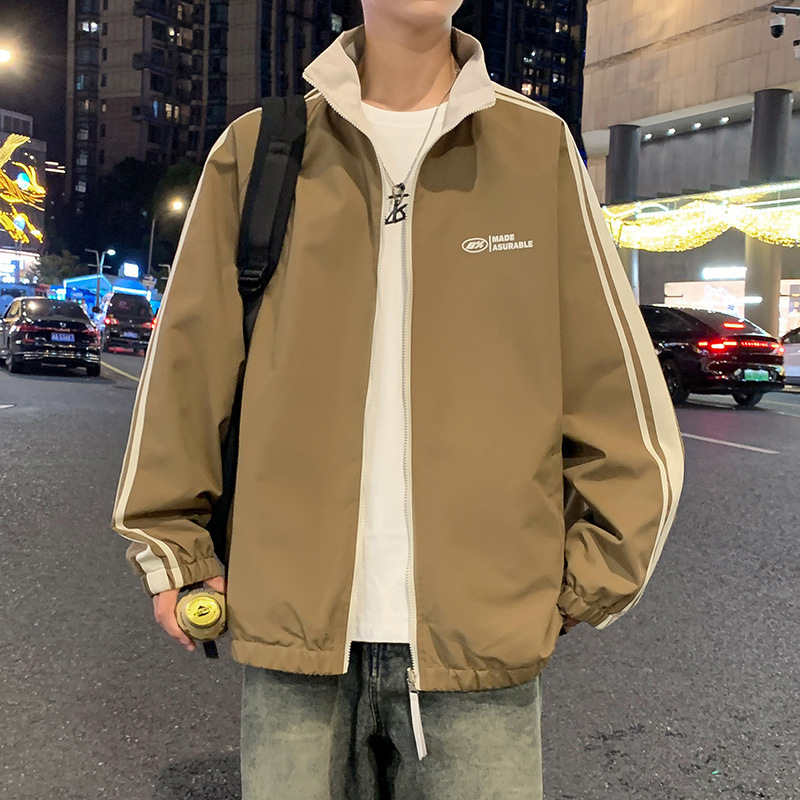 NASA Men's Jacket Spring Autumn Designer Hoodie Jacket Tracksuit Men Polo Veste Coat New Style Windbreaker Student Winter Fleece Double-sided Sta