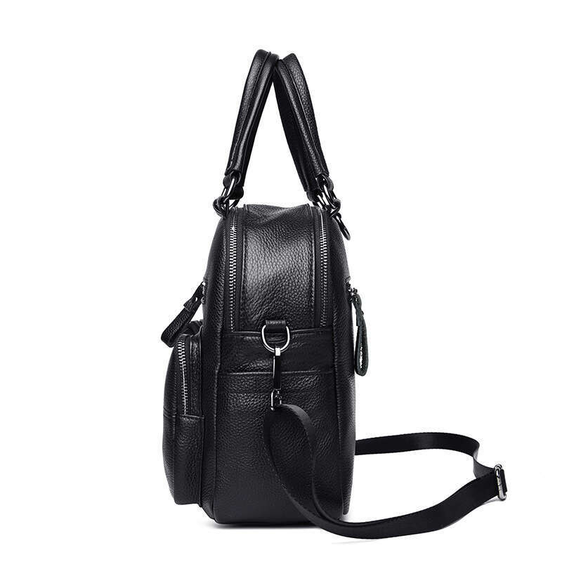 Star Genuine Leather Backpack New Women S Korean Version Multifunctional Single Shoulder Cowhide Travel Trendy Bag High Quality