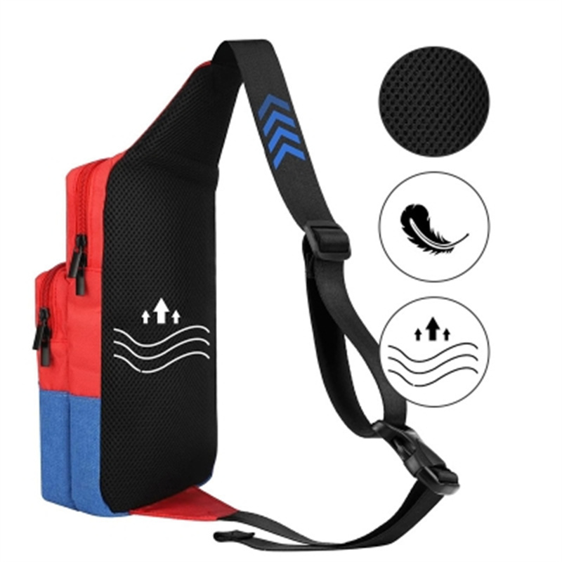 Nintendo Switch Crossbody Bag Oled Game Console Protective Case Travel Suitcase Shoulder Storage Console Base Game Accessories Shoulder Bag