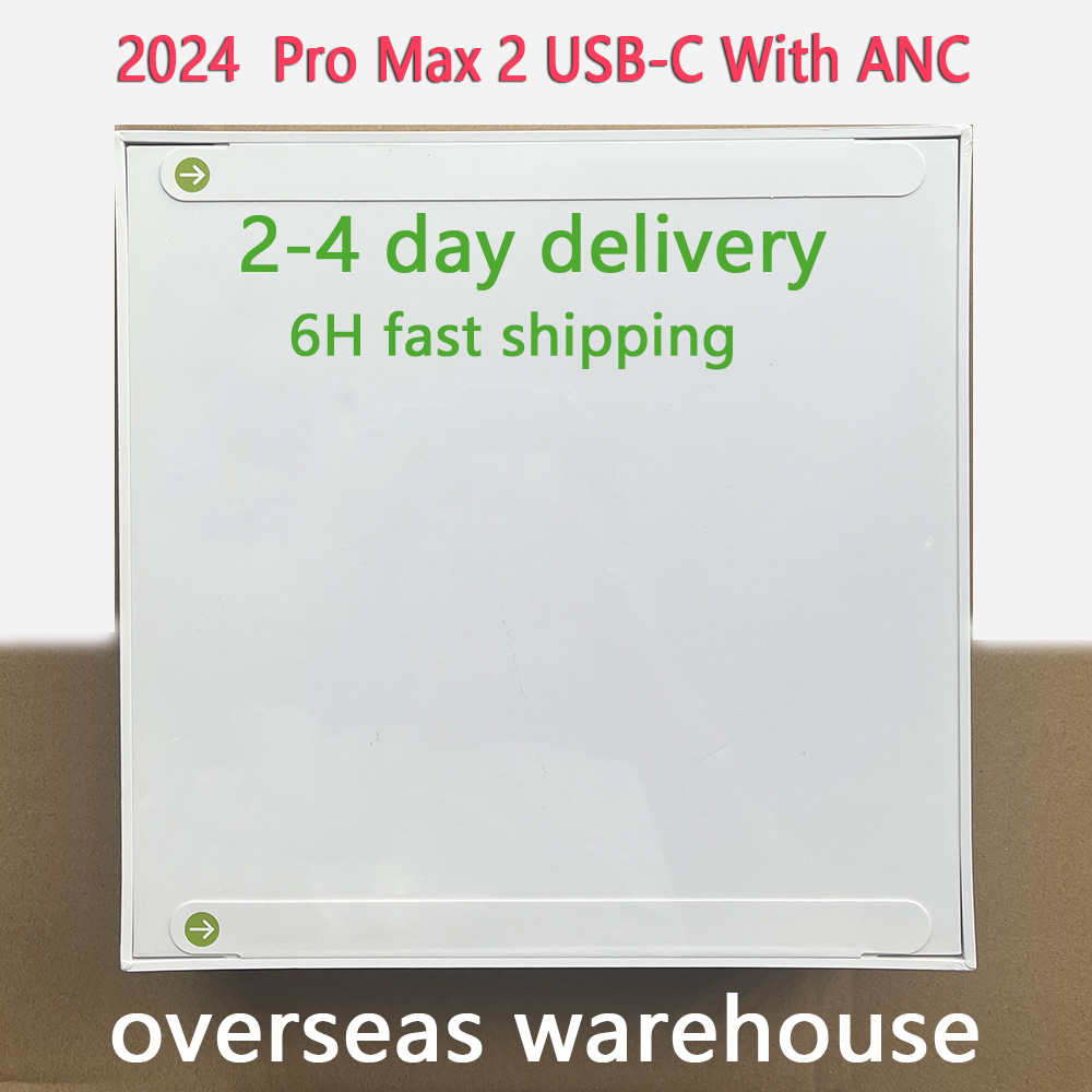 USA Stock Headband Pods Pro Max USB-C headphone earbuds Wireless earphones Computer Gaming Headset Metal Pods Pro 3 Bluetooth Headphones Active Noise Cancelling