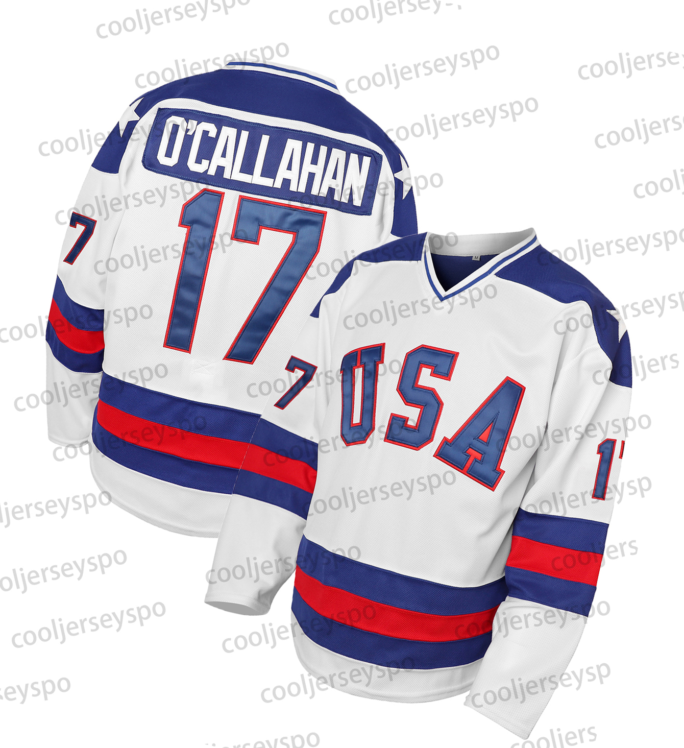 In Stock 1980 USA Hockey Jerseys 21 Eruzione 96 CONWAY 30 Craig 17 Ocallahan Stitched Fast Shipping Embroidered Polyester Retro Classic Sportswear Jer