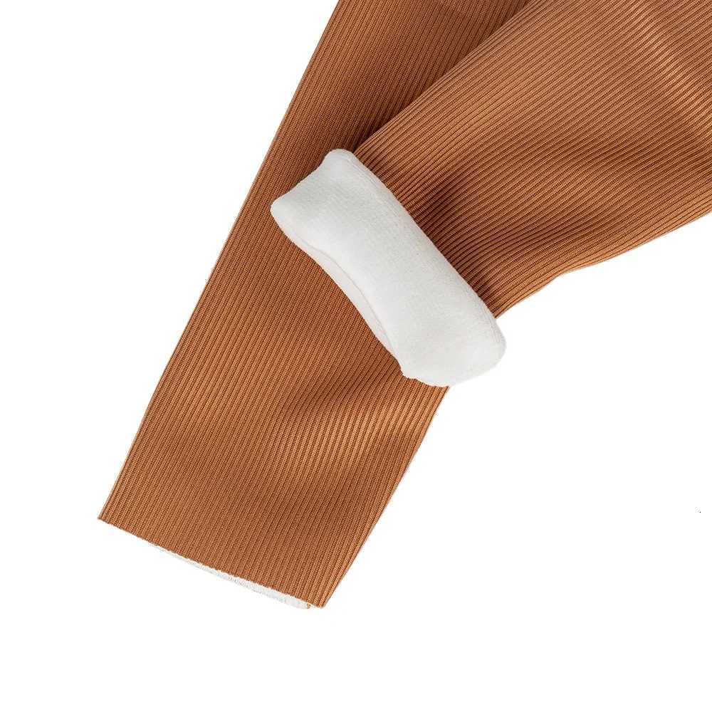 Winter Children Warm Plush Solid Color Pants Girl Leggings Girls Pants Thick Warm Kids Trousers Leggings Soft ComfortableT251024