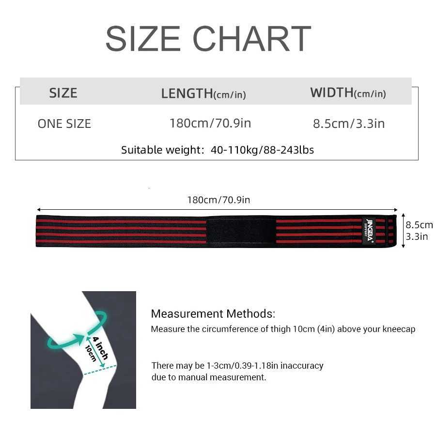 1 Pc Adjustable Elastic Knee Wraps Support for Weightlifting KettlebellW251024