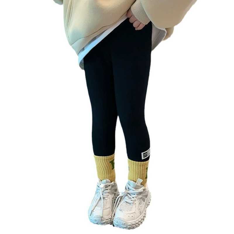 16 Years Girls Winter Fleece Leggings Warm Thickened Onepiece Flannel Pants for Kids ToddlerT251024
