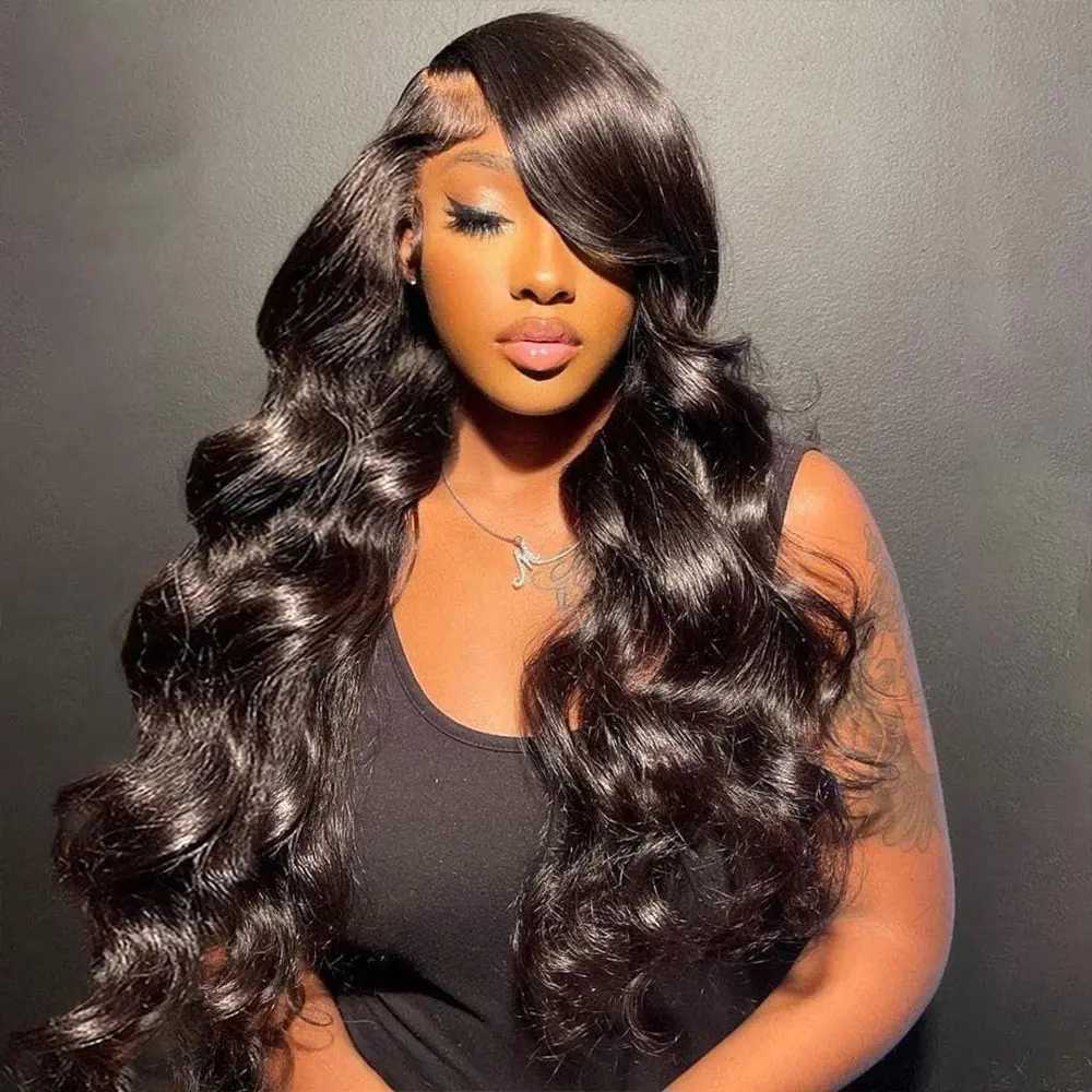 300 High Density Body Wave 13x6 HD Lace Frontal Wigs Human Hair 40 Inch 13x4 Body Wave Lace Front Wig For Women Brazilian Hair W251023