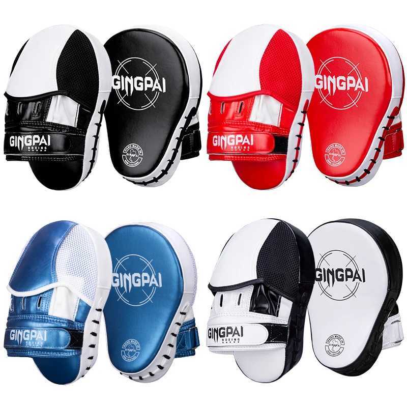 Professional Boxing Target Handle Taekwondo Muay Thai Training Equipment Children Hit The Target Accompany Sparring Boxing Pads Y251023