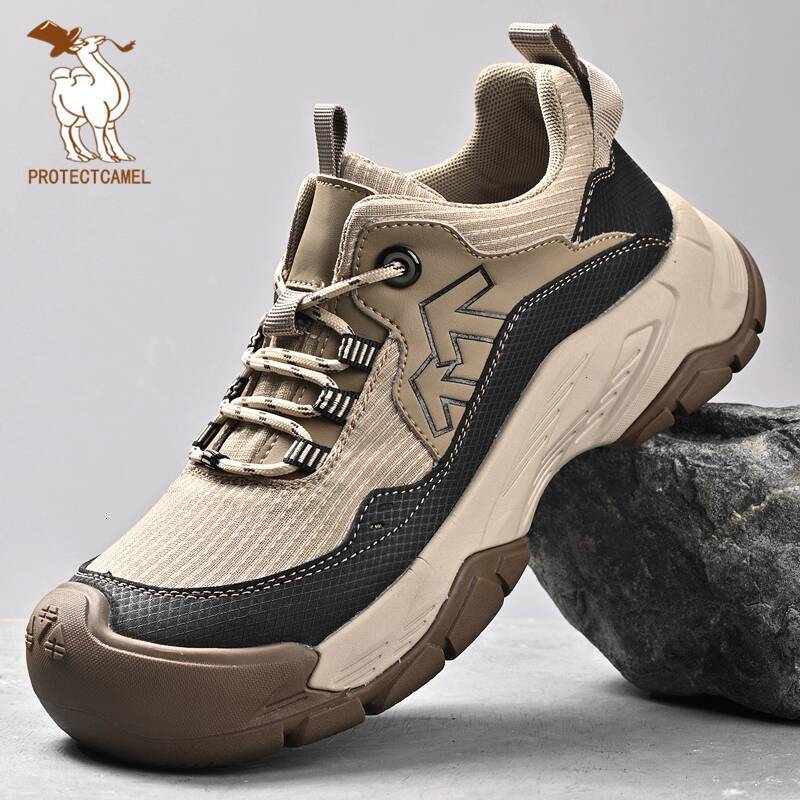 Paul Camel Professional Outdoor Shoes for Men Non-Slip Lightweight Breathable Hiking Footwear Ideal for Casual Sports & Climbing Trekking