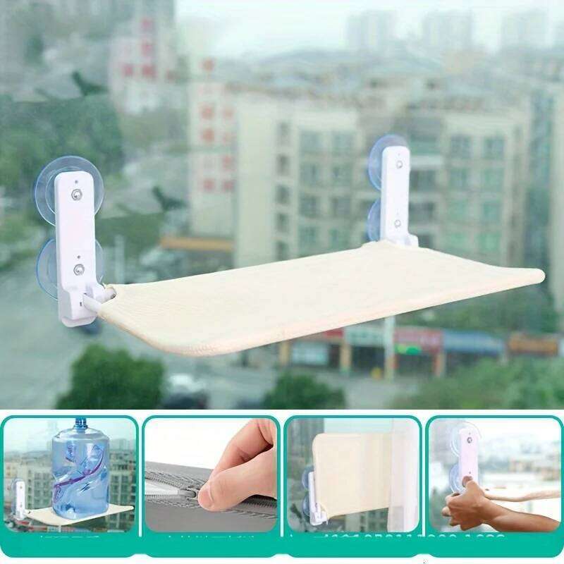 designer brand Cat nest super suction cup swing sun can be removed and washed mattress windowsill glass hanging bed pet supplies