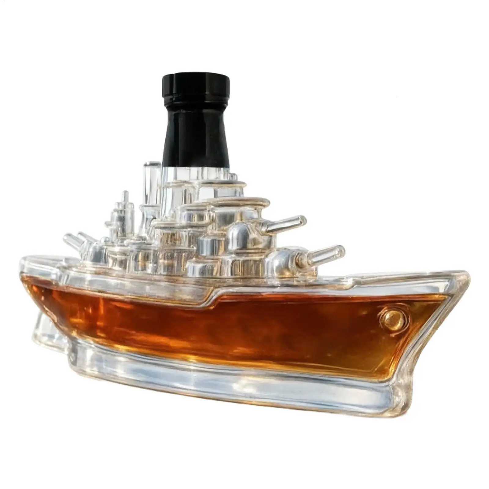 3D Wine Bottle Decanter Liquor Bottle Barware Wine Bottle Creative Storage For Bar Cabinet Decoration Whiskey Lovers Y251024