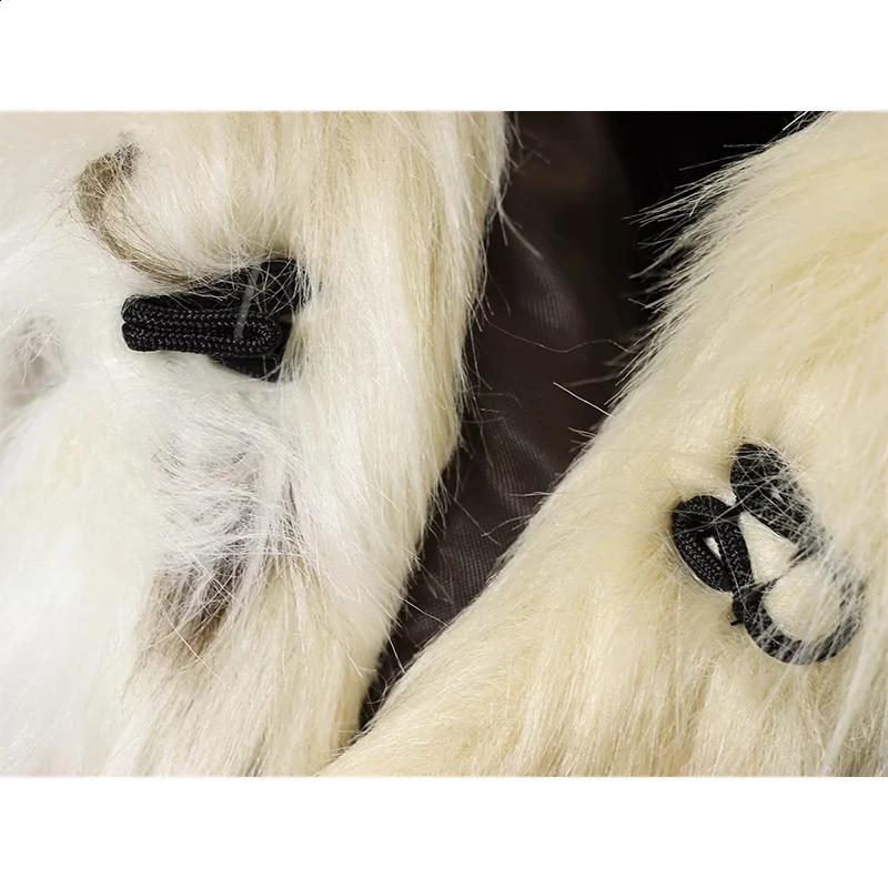 Winter Jackets Coats 2025 Fashion Fur Elegant Womens Warm Thick Street Youth Travel 251018