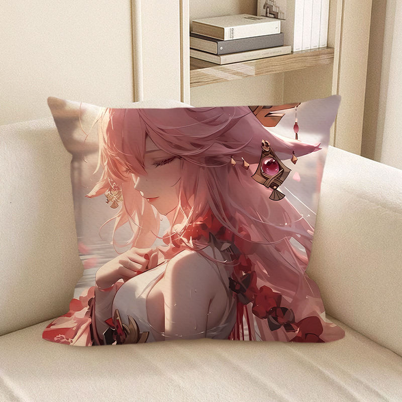 Bazhong Shenzi Pillow Dormitory Bedhead Pillow Animation anime Living Room Sofa Cushion Lunch Rest Cushion Pillow Case